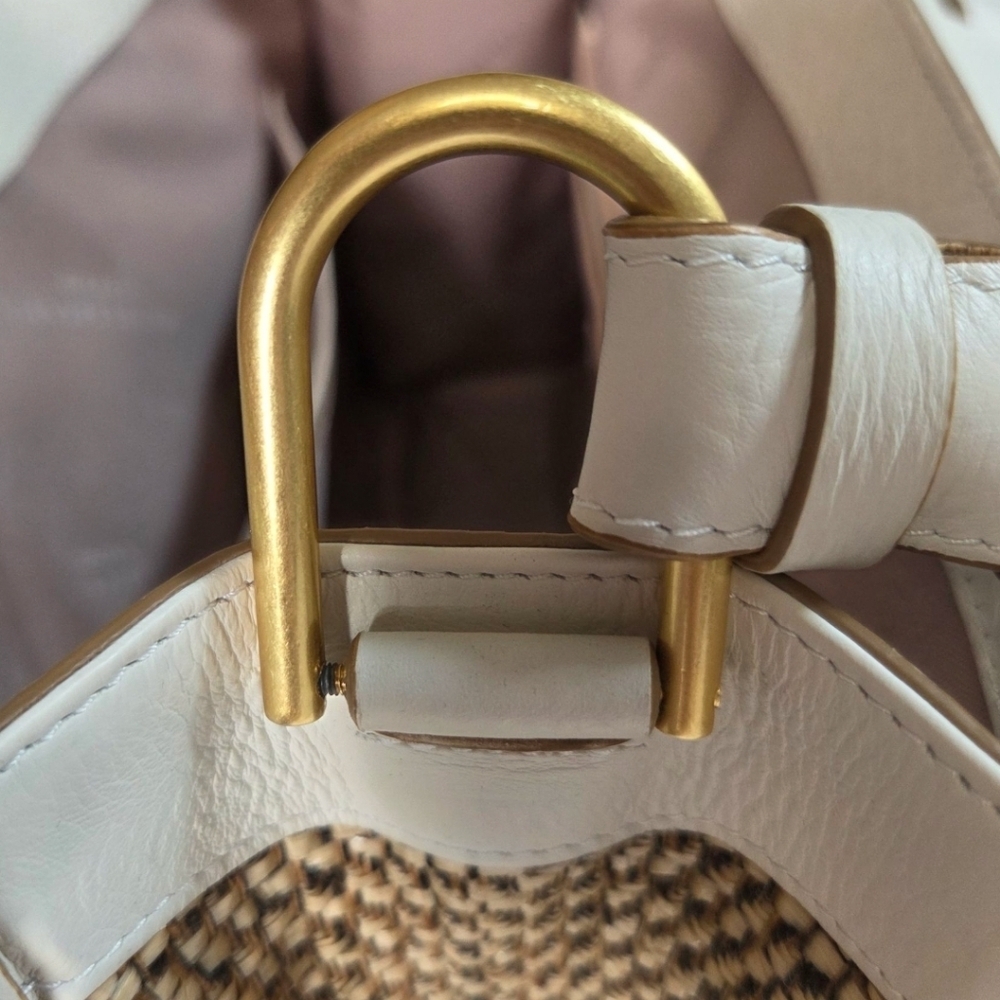 Gianni Chiarini Firenze Woven Leather Crossbody Bag Made in Italy - Picture 6 of 12